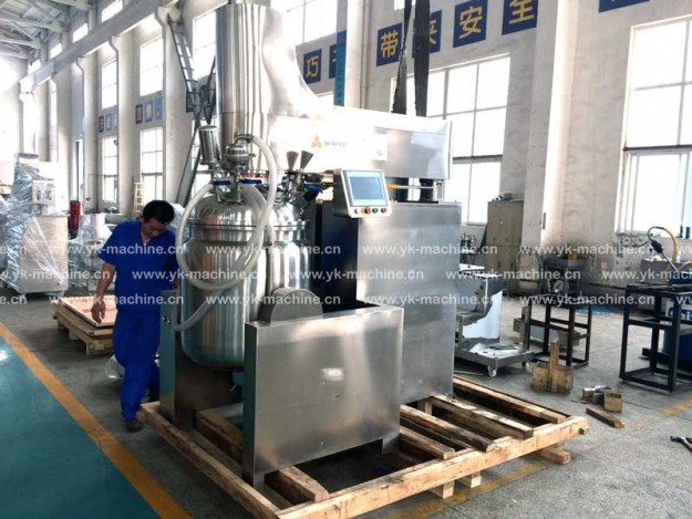 真空乳化機成套設備 真空乳化機成套設備